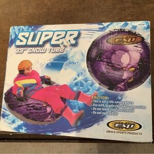 Em so 39in Purple Snow Tube for Kids New